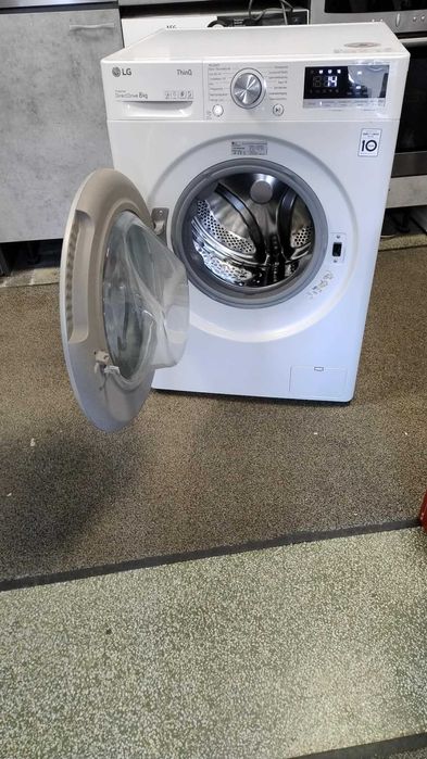 *ПРОМО* Комплект Пералня и Сушилня с термопомпа LG-ЛГ 8 кг Инвертор