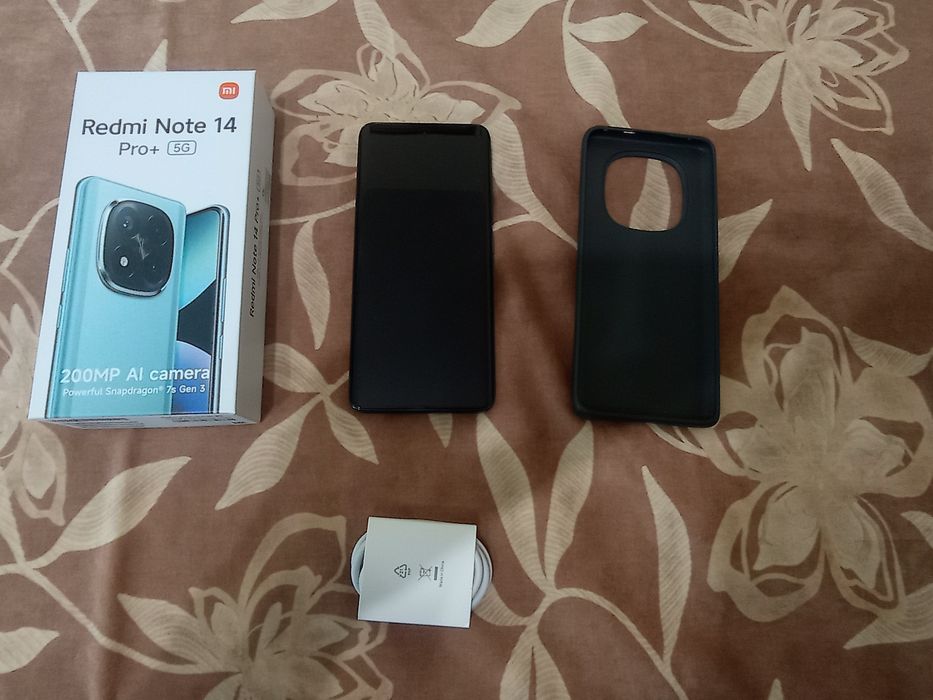 Xiaomi Redmi Note 14 Pro+ 5G 512GB 12GB RAM Midnight Black, Гаранция