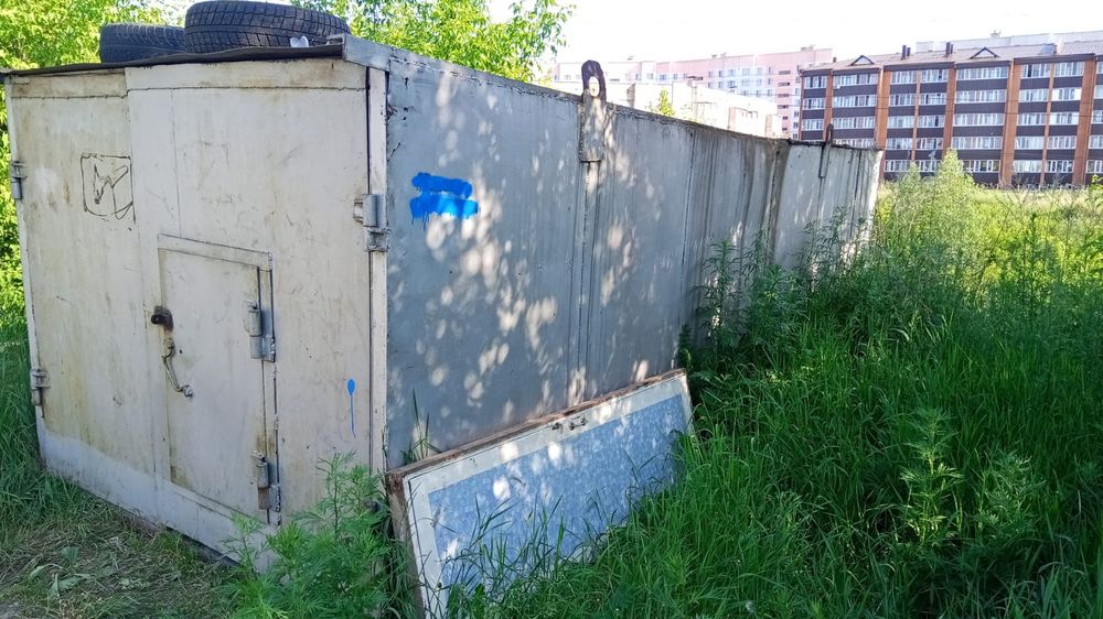 Продам железный гараж