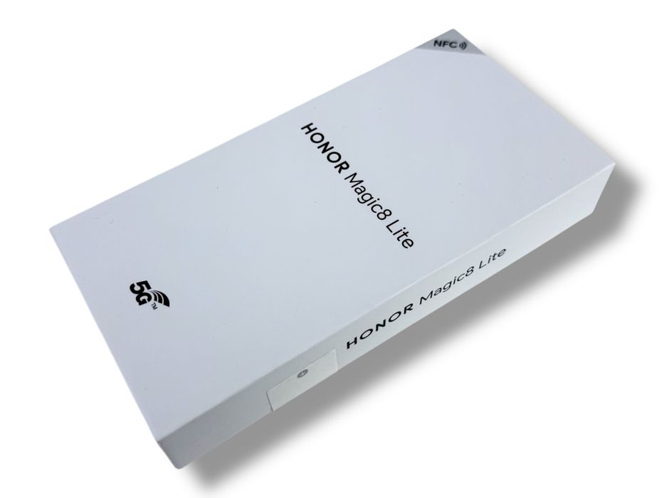 НОВ! Honor Magic 8 Lite 5G 512GB 8RAM Black 2г. Гаранция!