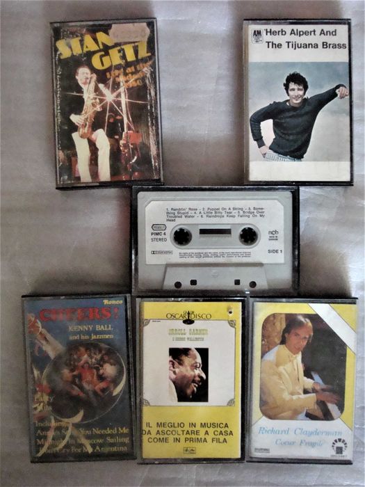 Лот 6 оригинални аудио касети