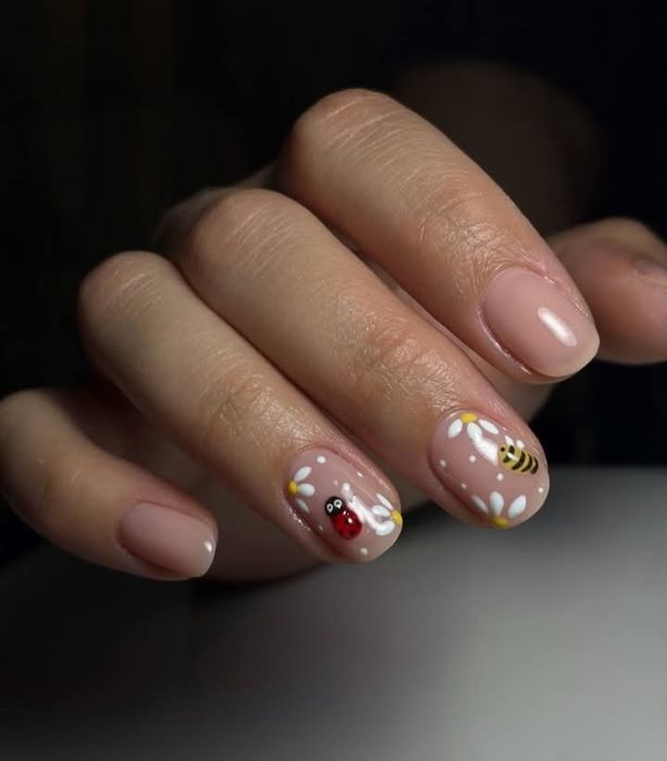 Комбинированный маникюр