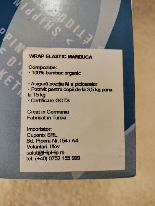 Manduca Sling - wrap elastic bebeluș