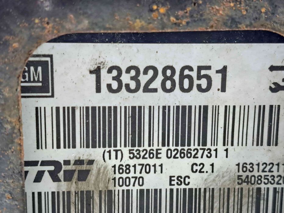 Pompa ABS Opel Insignia A [Fabr 2008-2016] 13328651 2.0 CDTI A20DTH