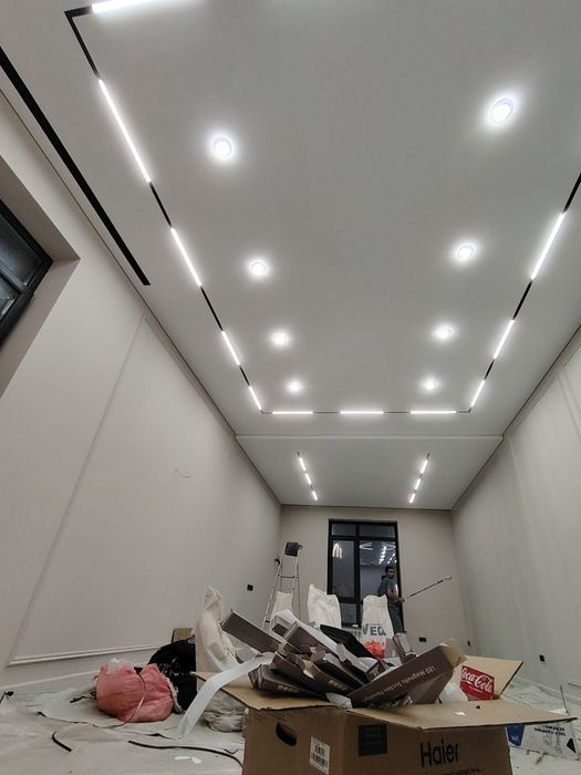 Натяжные потолки