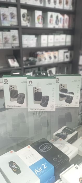 Power bank green lion