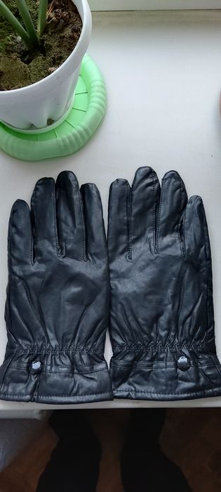 Перчатки мужские кожзам