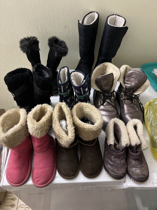 Зимние сапоги детские