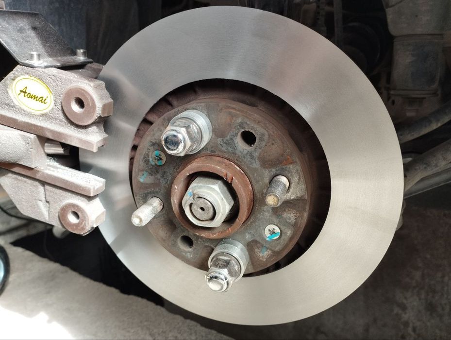 Проточка опорных дисков качственно