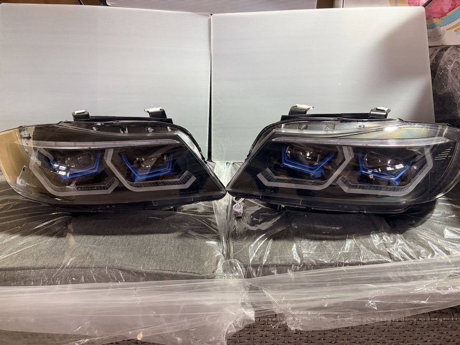 LED тунинг фарове BMW E90/E91 – ляв + десен, нови