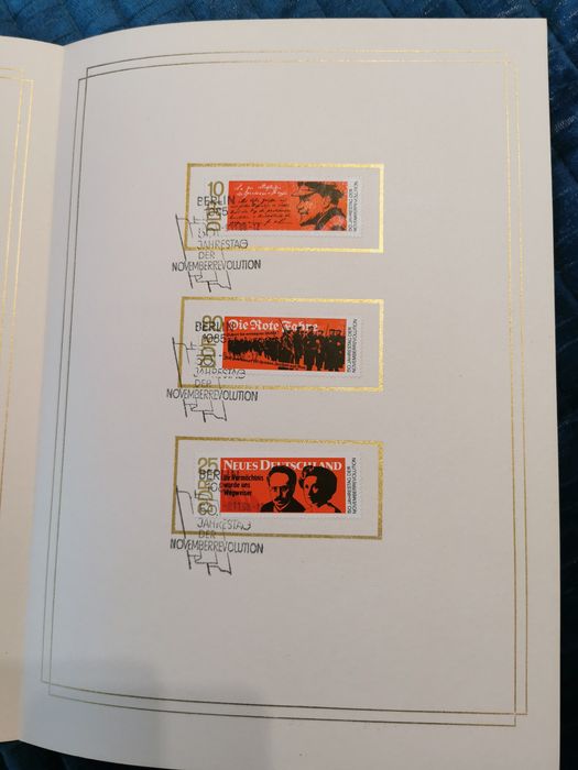 Блок марки - Демокрация, комунизъм, Германия