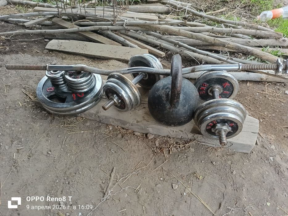 Продается набор гантелей. Чунджа