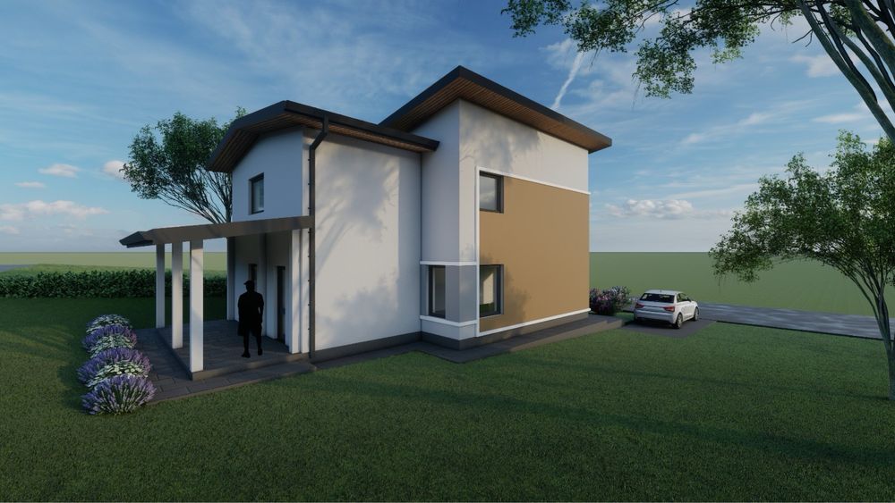 Persoana fizica .Casa individuala de vanzare. Casa se vinde la cheie