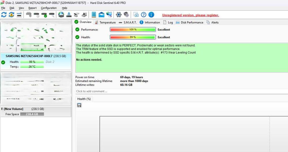 3x SSD 256GB SATA 2.5” Samsung/Toshiba – testate, Health 98–99% - Exclusiv curier