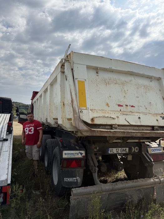 Man TGA 430  / semiremorca schmitz basculabila