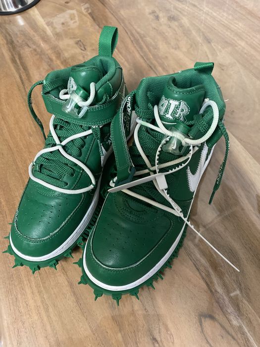 Adidasi nike off white pine green