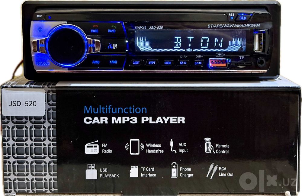 Avtomagnitola JSD-520 Bluetooth USB FM Автомагнитола JSD-520