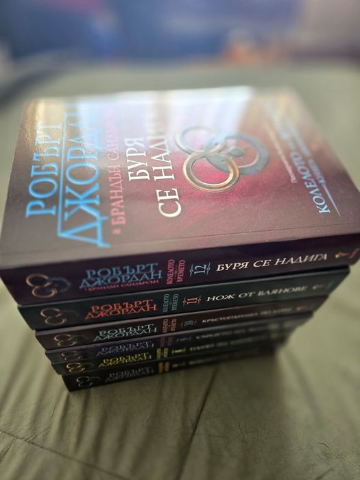 Поредица Колелото на времето 7-12, РОБЪРТ ДЖОРДАН