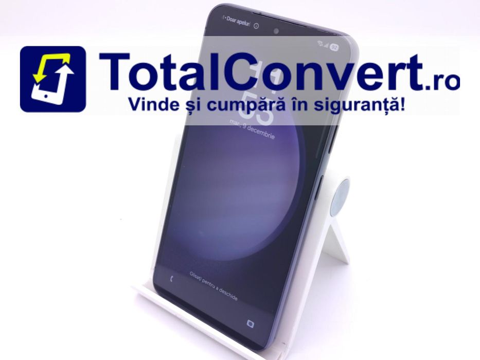 Samsung S23 5G 256GB Phantom Black 8GB, Garantie 24 luni | #D89255