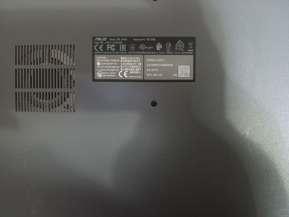 Продаю ноутбук ASUS модель,сенсор X515, i3 процессор ОЗУ 4 gb, в.к.128