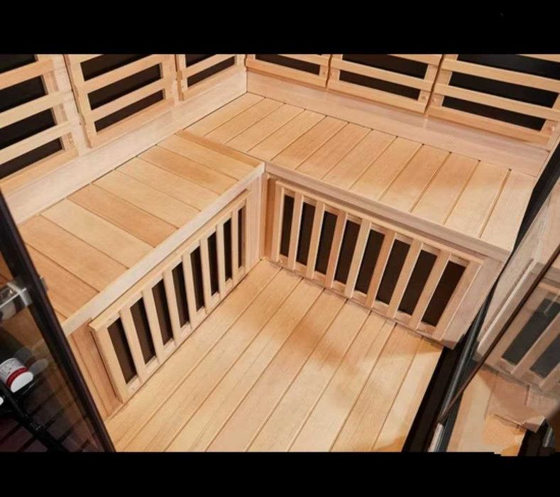 Инфракрасная дровяная САУНА. Первые руки/Sauna banya