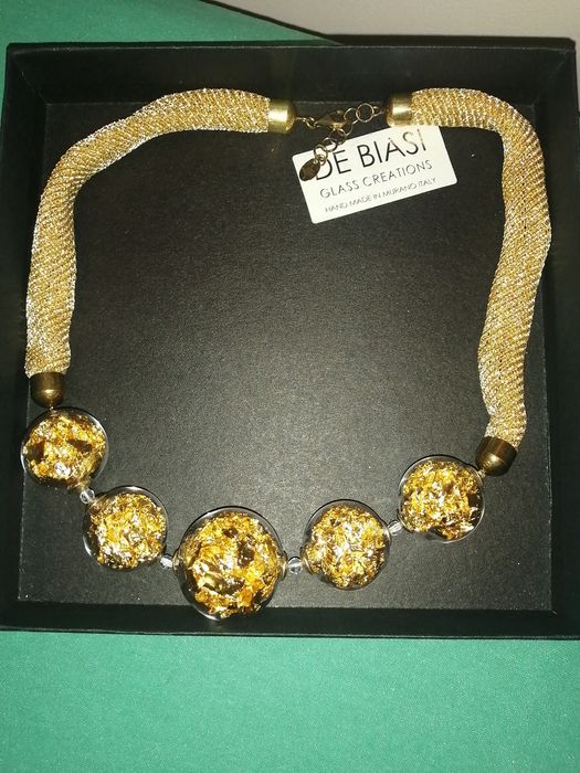 Колье из муранского стекла