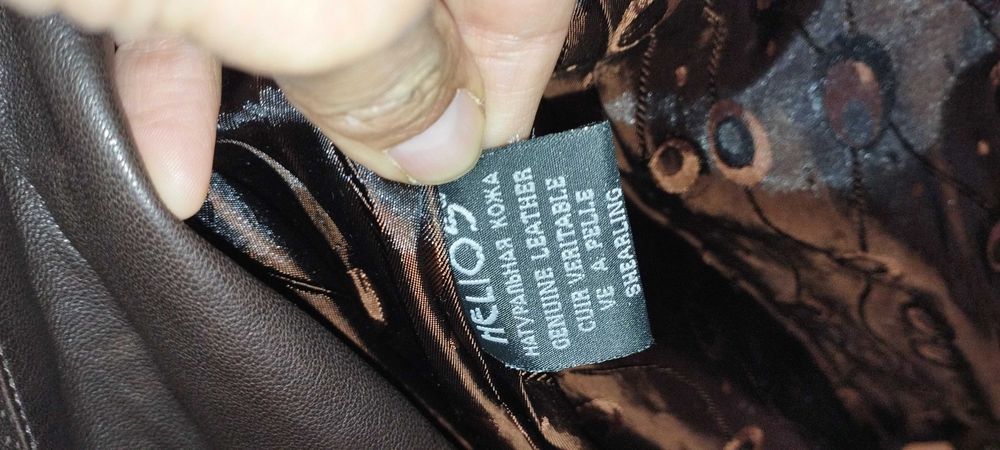 Дамско кожено яке,ново с етикет ,естествена кожа