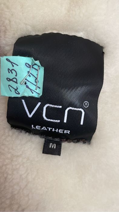 Кожаная дубленка