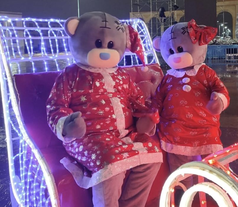 Тедди мишка прокат аренда, аниматор