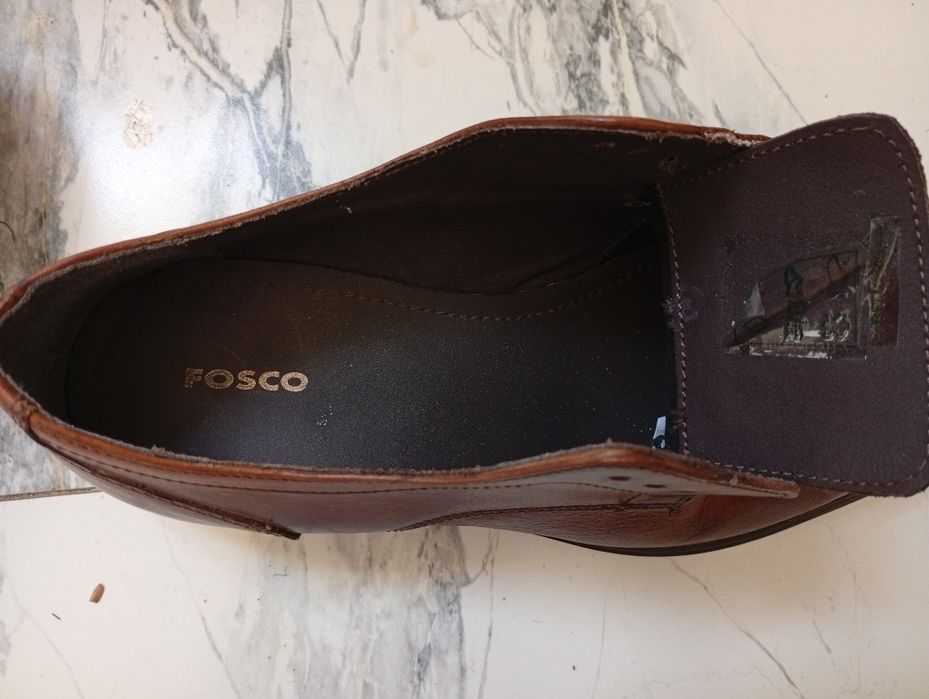 Туфли коричневые