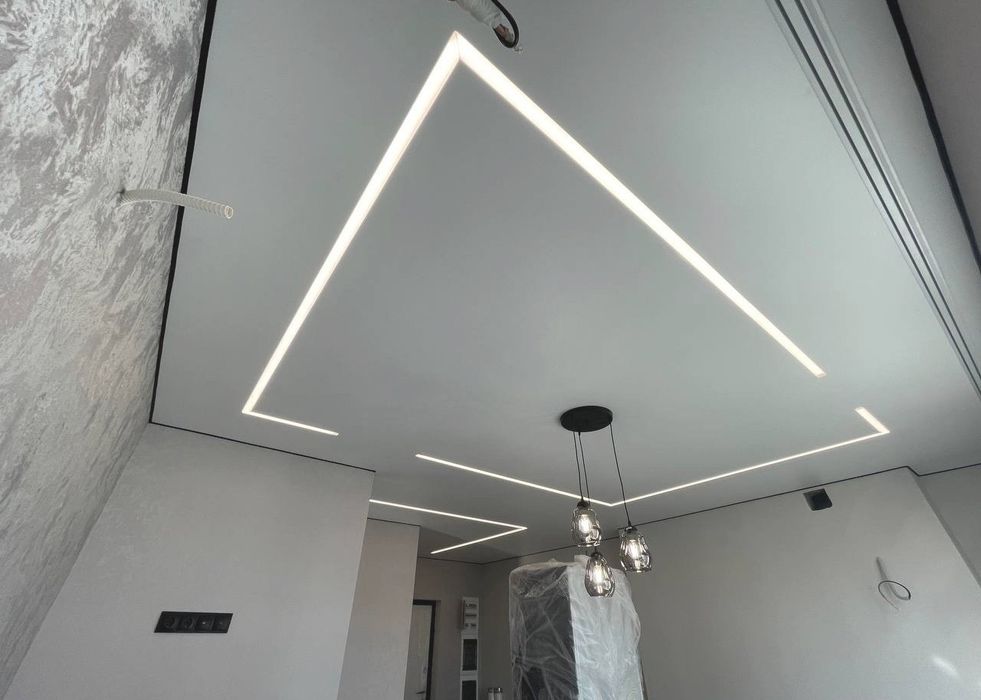 Натяжные потолки 1200 тг