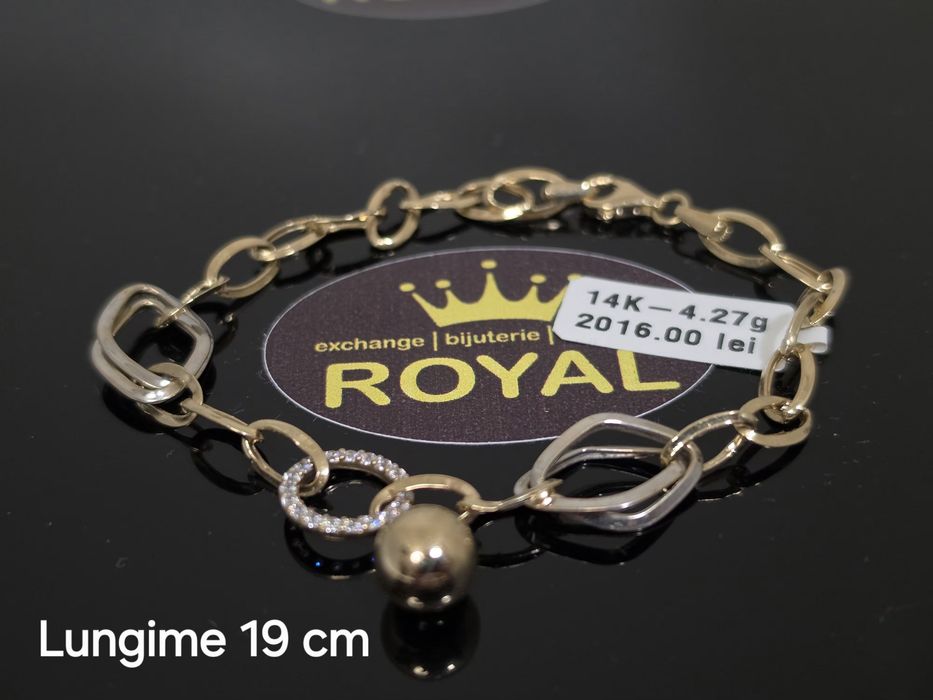 Bijuteria Royal: Bratara aur 14k/4.27 gr