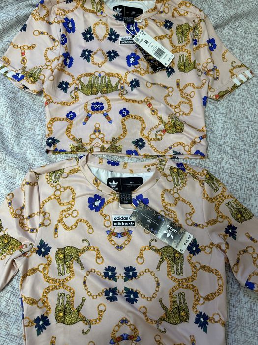 Футболка топ adidas размер s