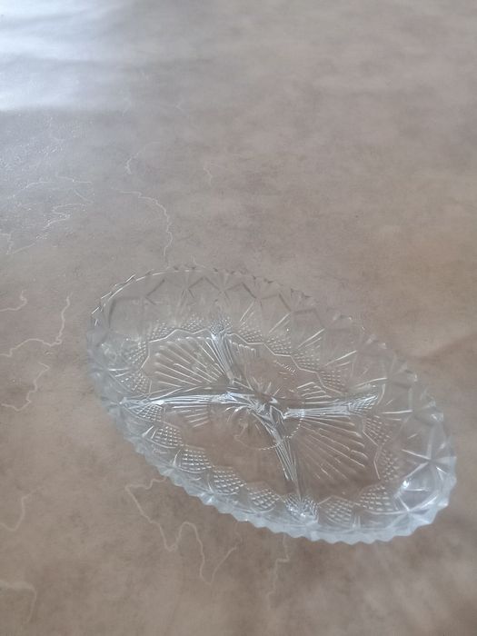 Посуда стекло менажница