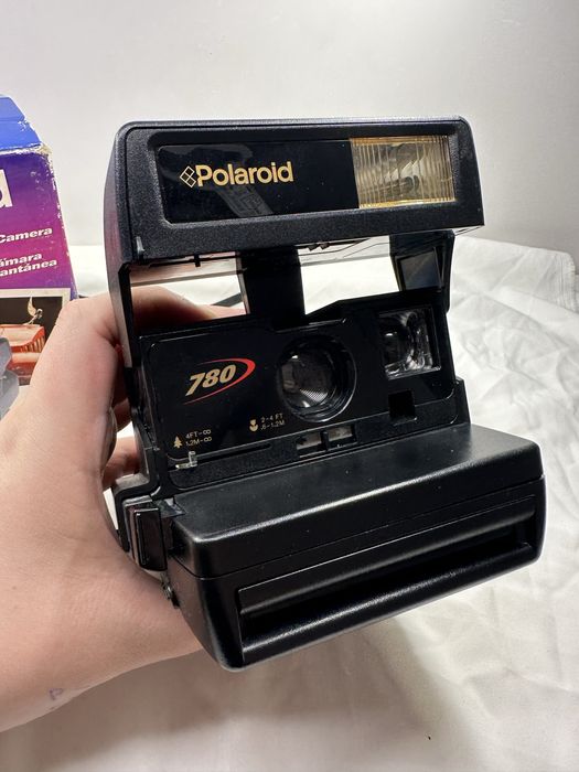 Полароид фотоапарат Polaroid 780 с кутия, запазен