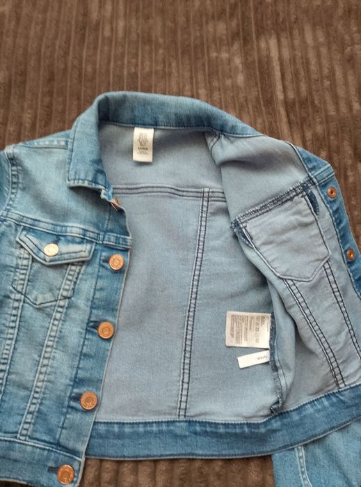 Детско дънково яке на H&М  р-р 116