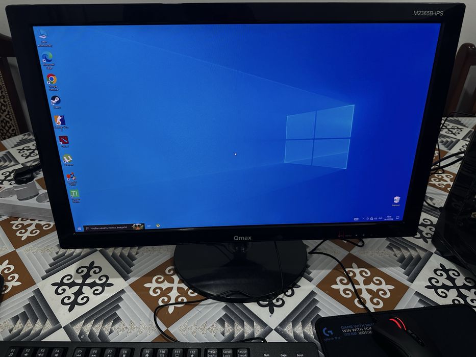 Продаётся игровой компьютер со игровым рулем