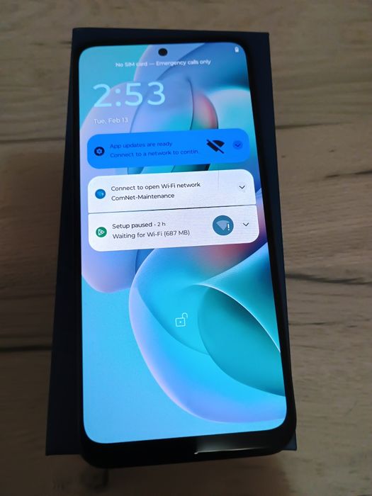 GSM Моторола g41-син 6GB/128GB с чисто нова батерия !!!