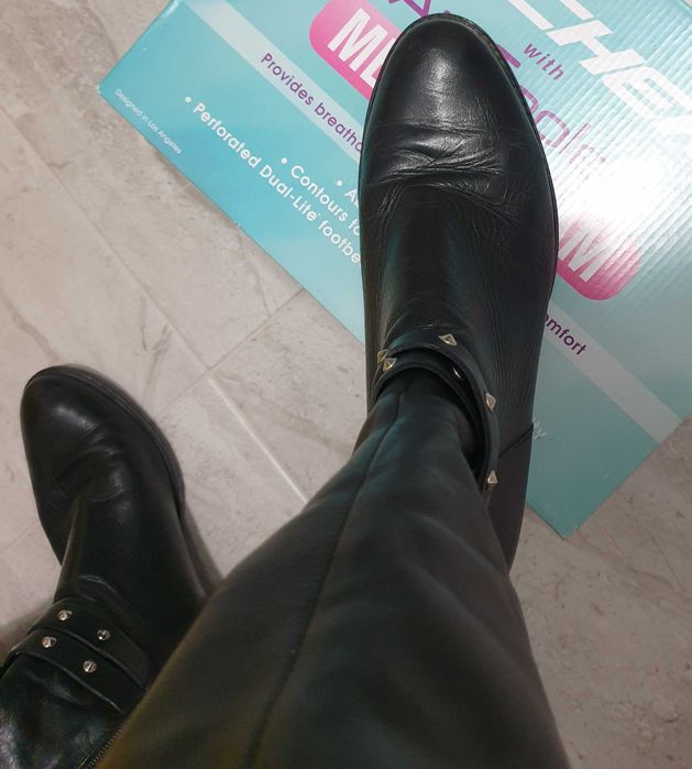 Cizme din piele naturala