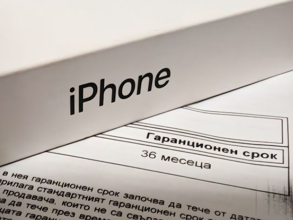 ЗАПЕЧАТАН 256GB iPhone 17 Air 5G Yettel Гаранция 2029г. Black | Черен