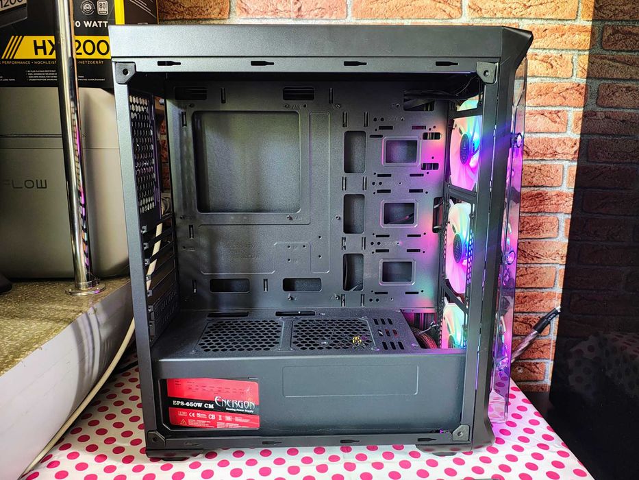 Carcasa PC Segotep LUX 360 Black, Multicolor.
