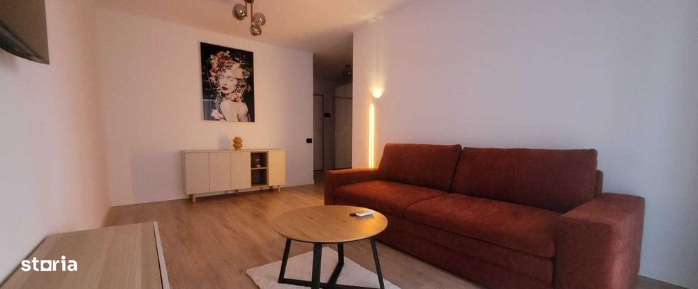 **Garsoniera 50 mp | Estoria City | 5 min metrou | Centrala + AC**