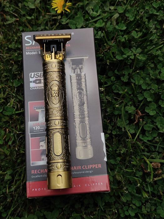 Професионална безжична машинка за подстригване и контуриране – Vintage T9