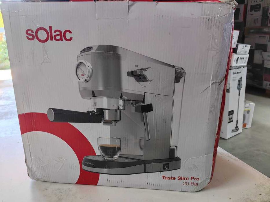 Кафемашина Solac Taste Slim Pro – 20 bar налягане и 1L резервоар