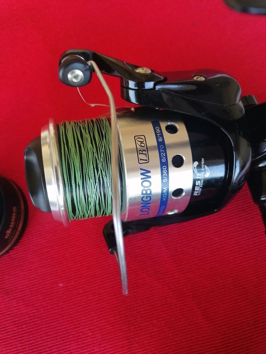Mulinete Okuma Longbow LB 50 - LB 60 cu tamburi de rezerva