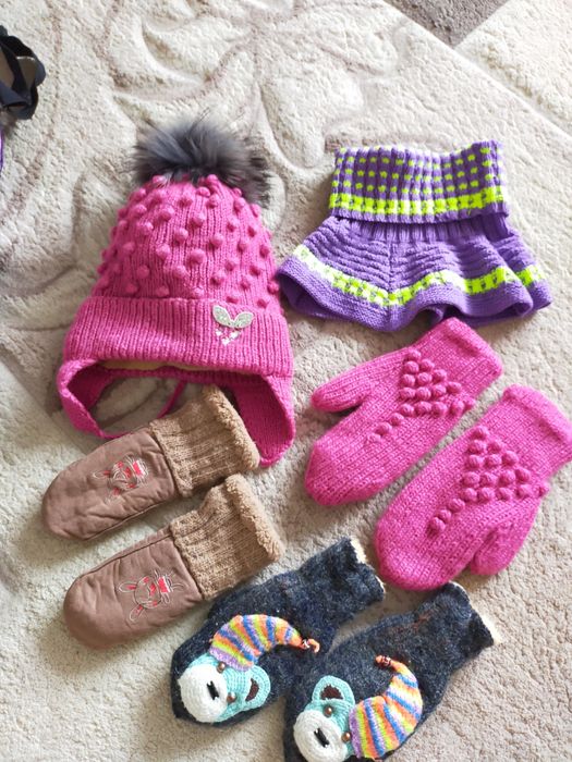 Зимний костюм для девочки