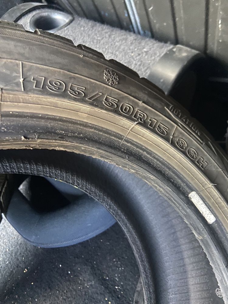 Зимни гуми 195/50 R15 гр. Първомай • OLX.bg