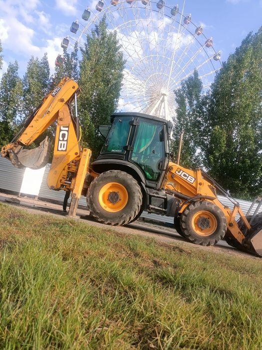 Услуги экскаватора-погрузчика аренда жсб, петушок гидромолот, ямобур