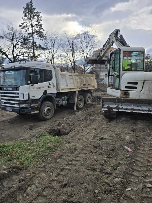Nisip,sort,pietriș,pamant. Transport basculabil