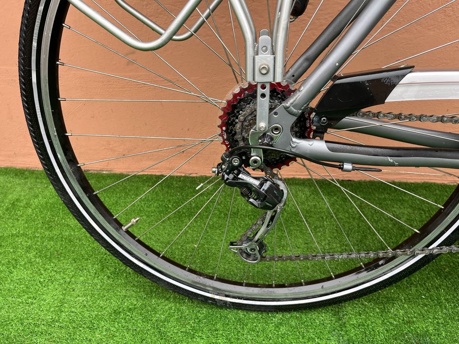 Като Нов Алуминиев Велосипед PEGASUS 28цола 8х3 Внос Германия